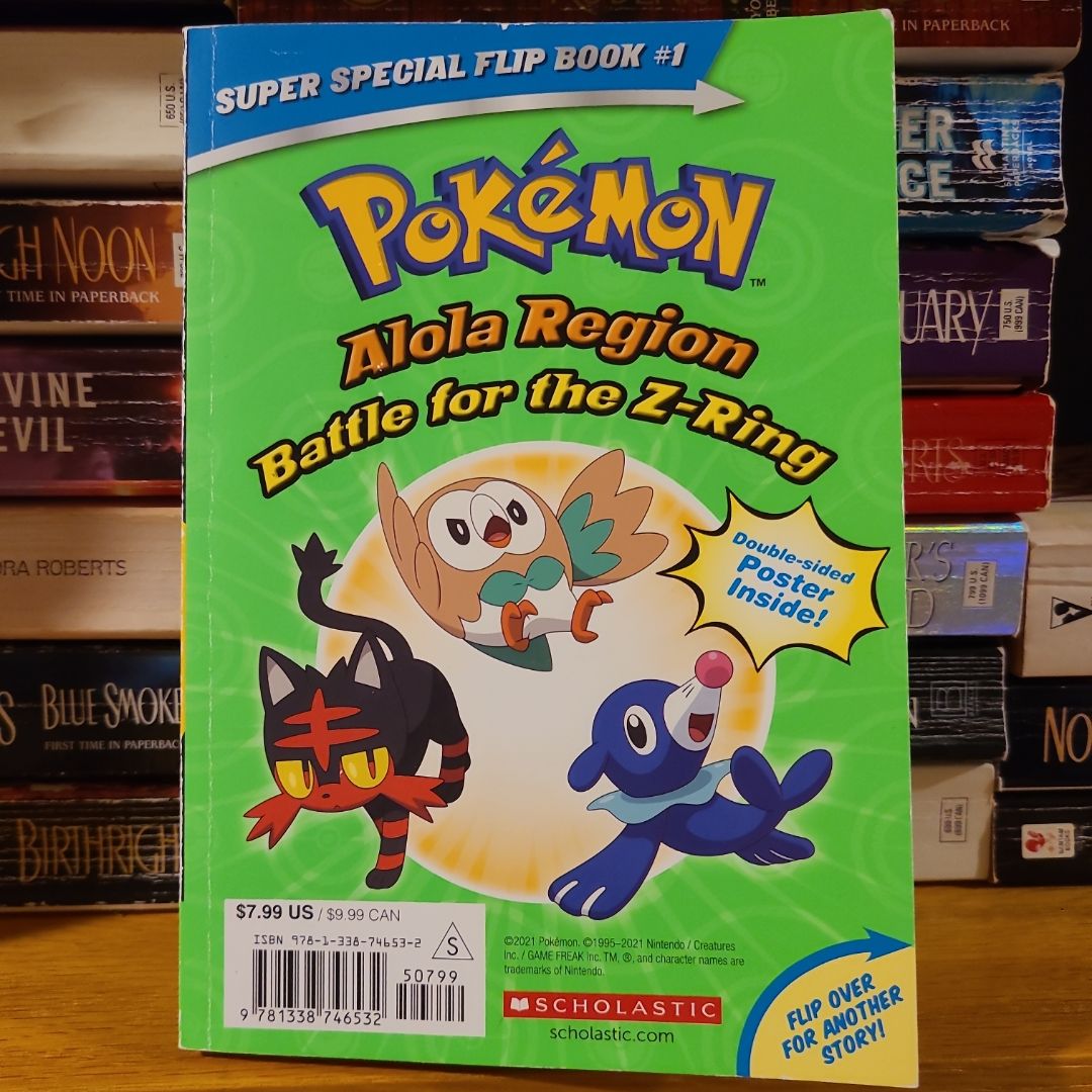 Gigantamax Clash / Battle for the Z-Ring (Pokémon Super Special Flip Book: Galar Region / Alola Region)
