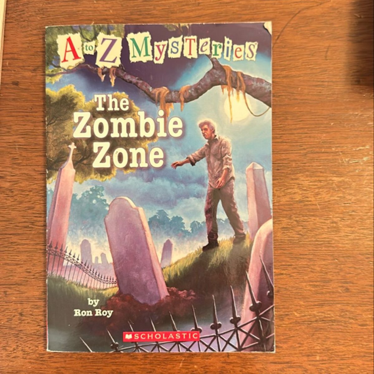 The Zombie Zone by Ron Roy