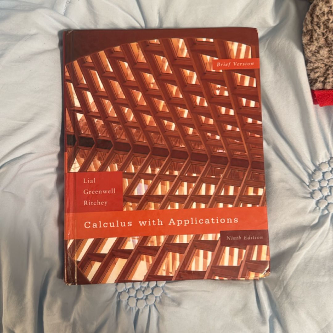 Calculus with Applications