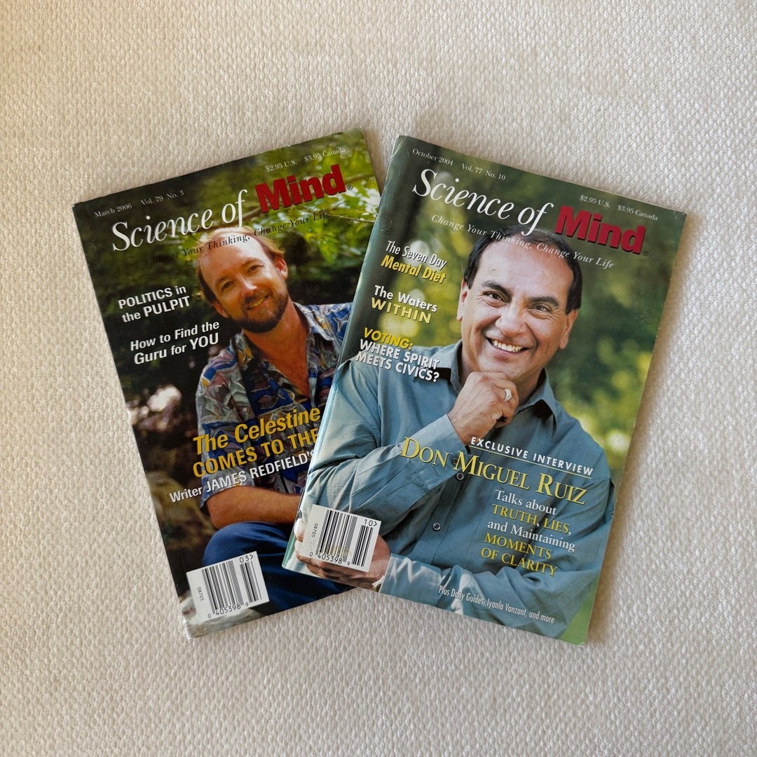 Science Of Mind Magazine Bundle of 2