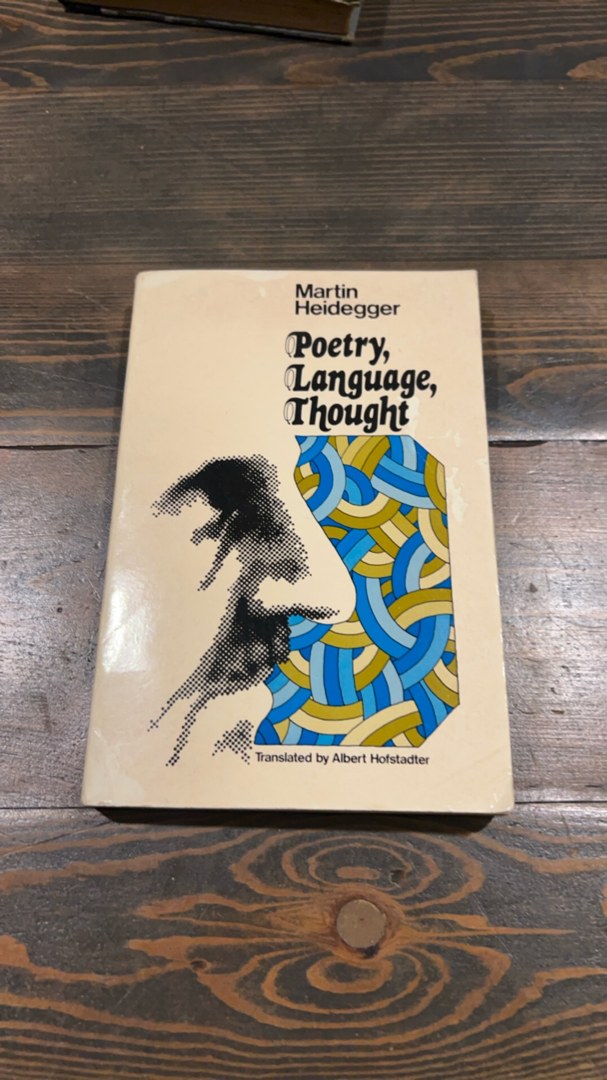 Poetry, Language, Thought