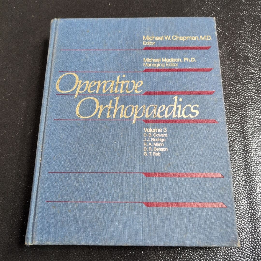 Operative Orthopaedics