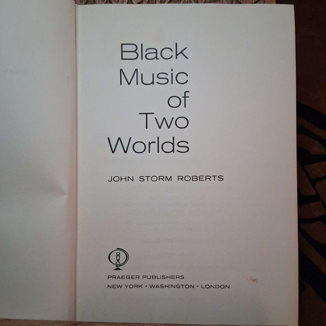 Black Music of Two Worlds