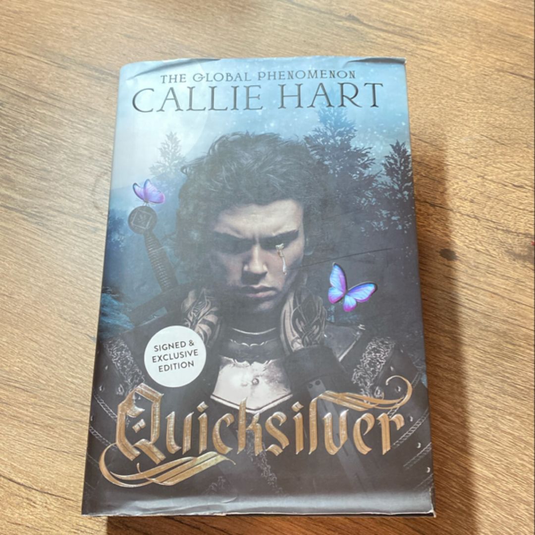 Quicksilver - Signed Waterstones Exclusive edition. (Please read
