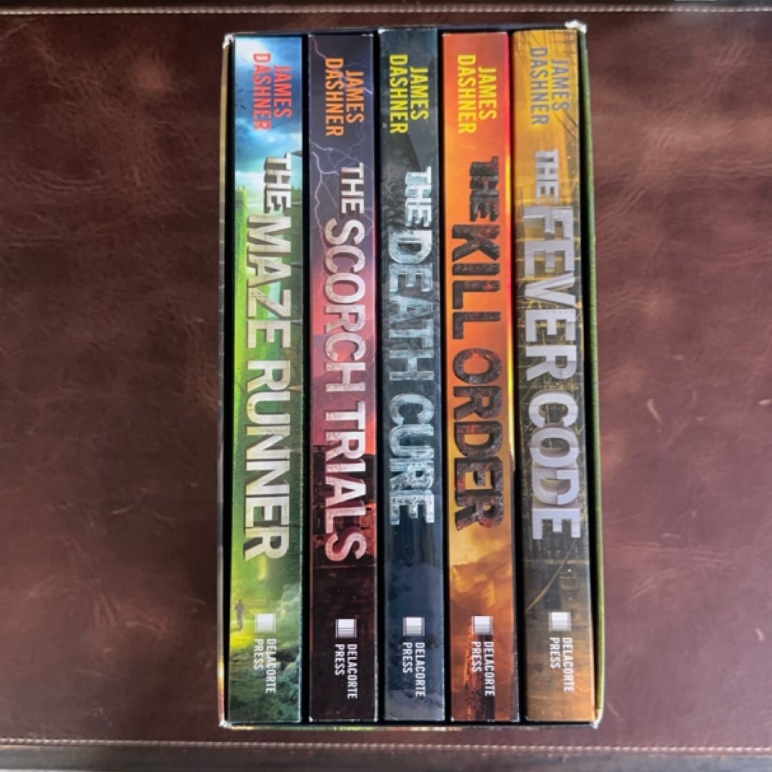 The Maze Runner Series Complete Collection Boxed Set (5-Book)