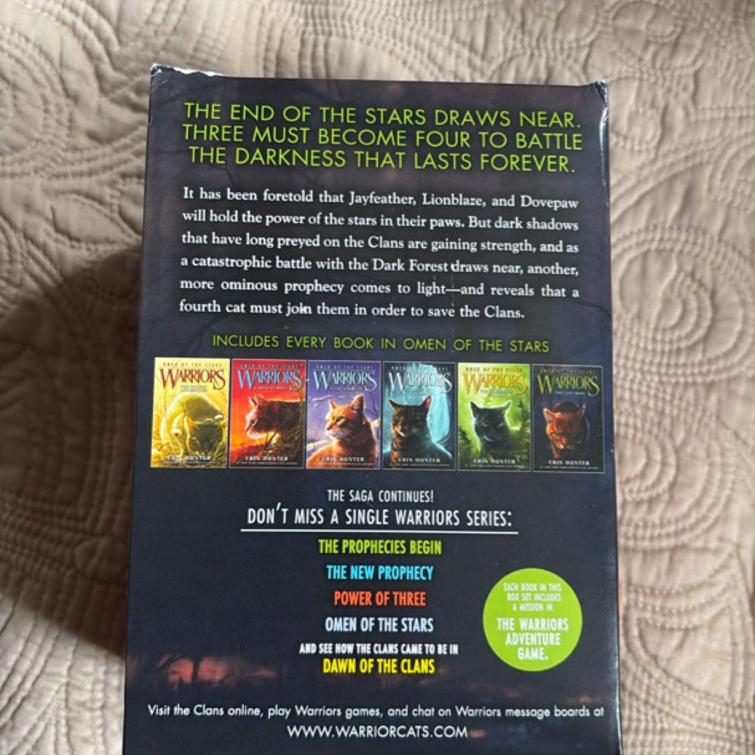 Warriors: Omen of the Stars Box Set