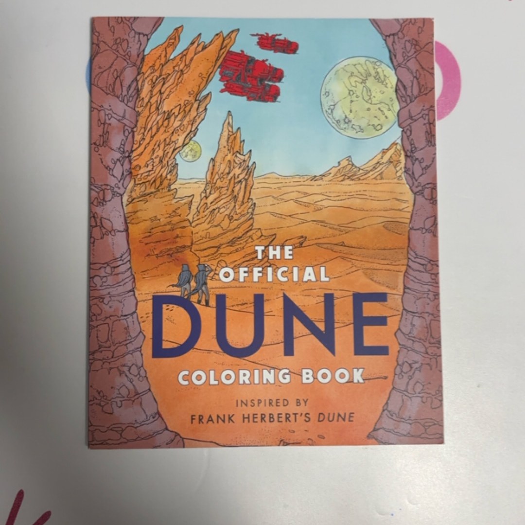 The Official Dune Coloring Book