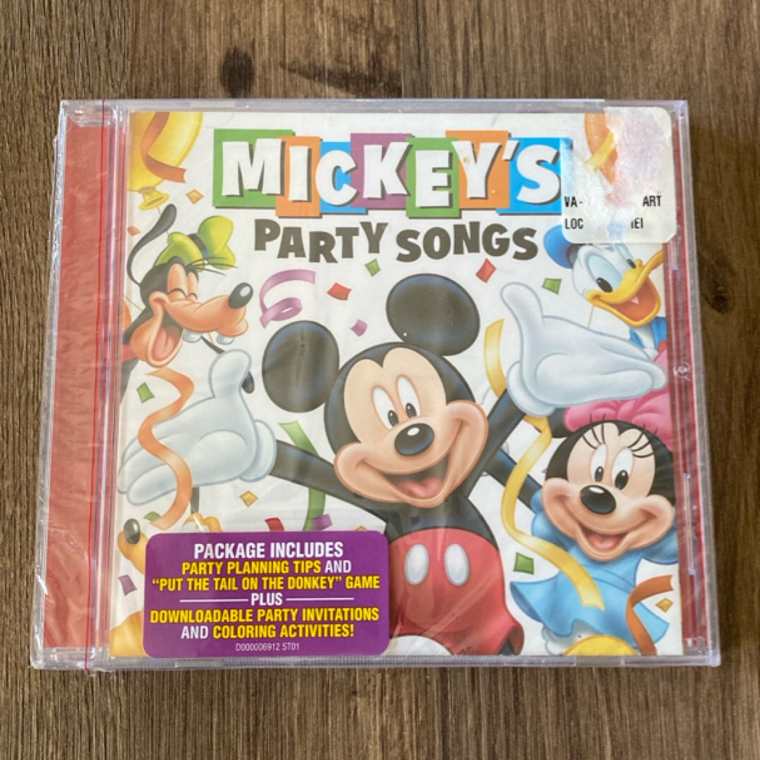 Mickey’s Party Songs CD