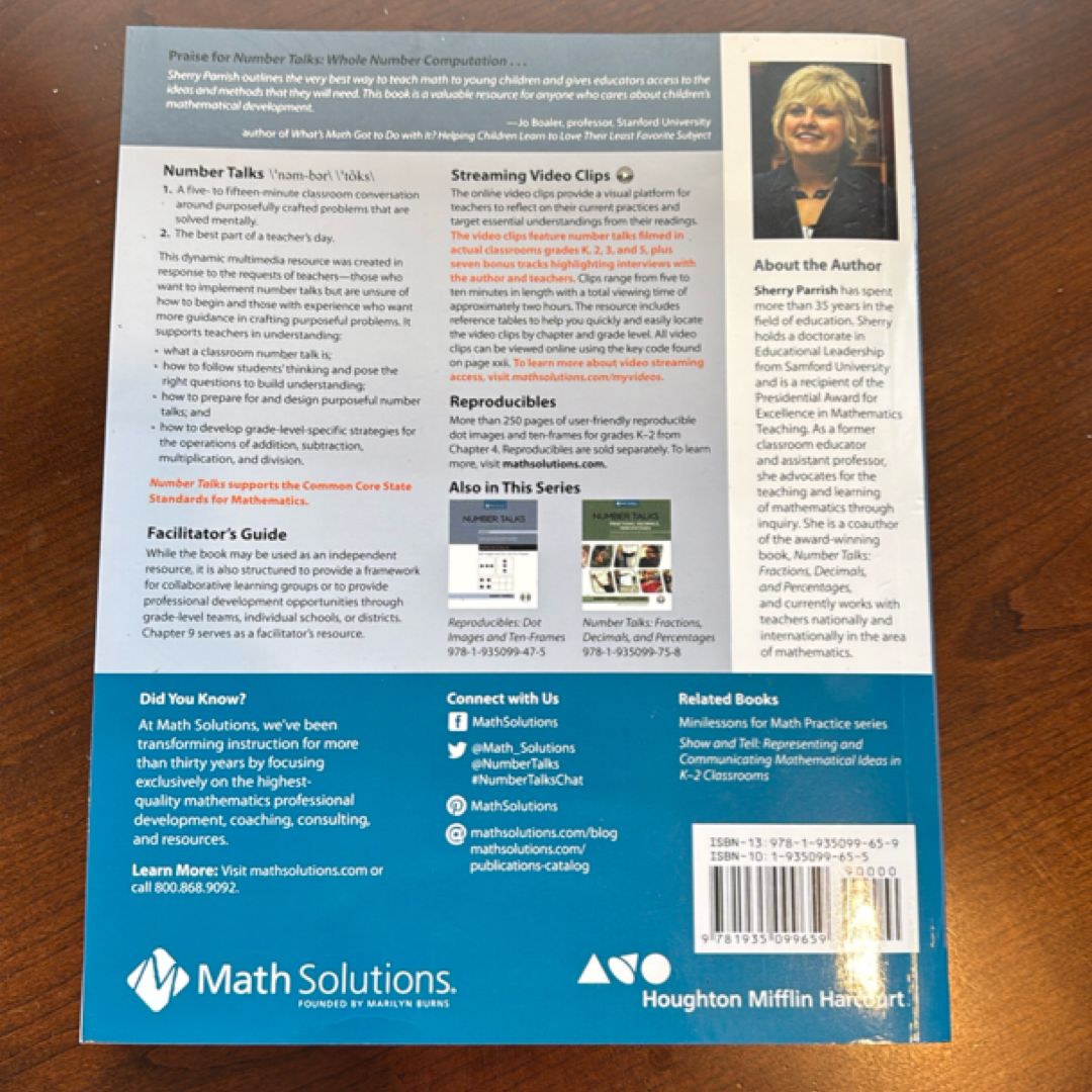 Number Talks Common Core Edition, Grades K-5