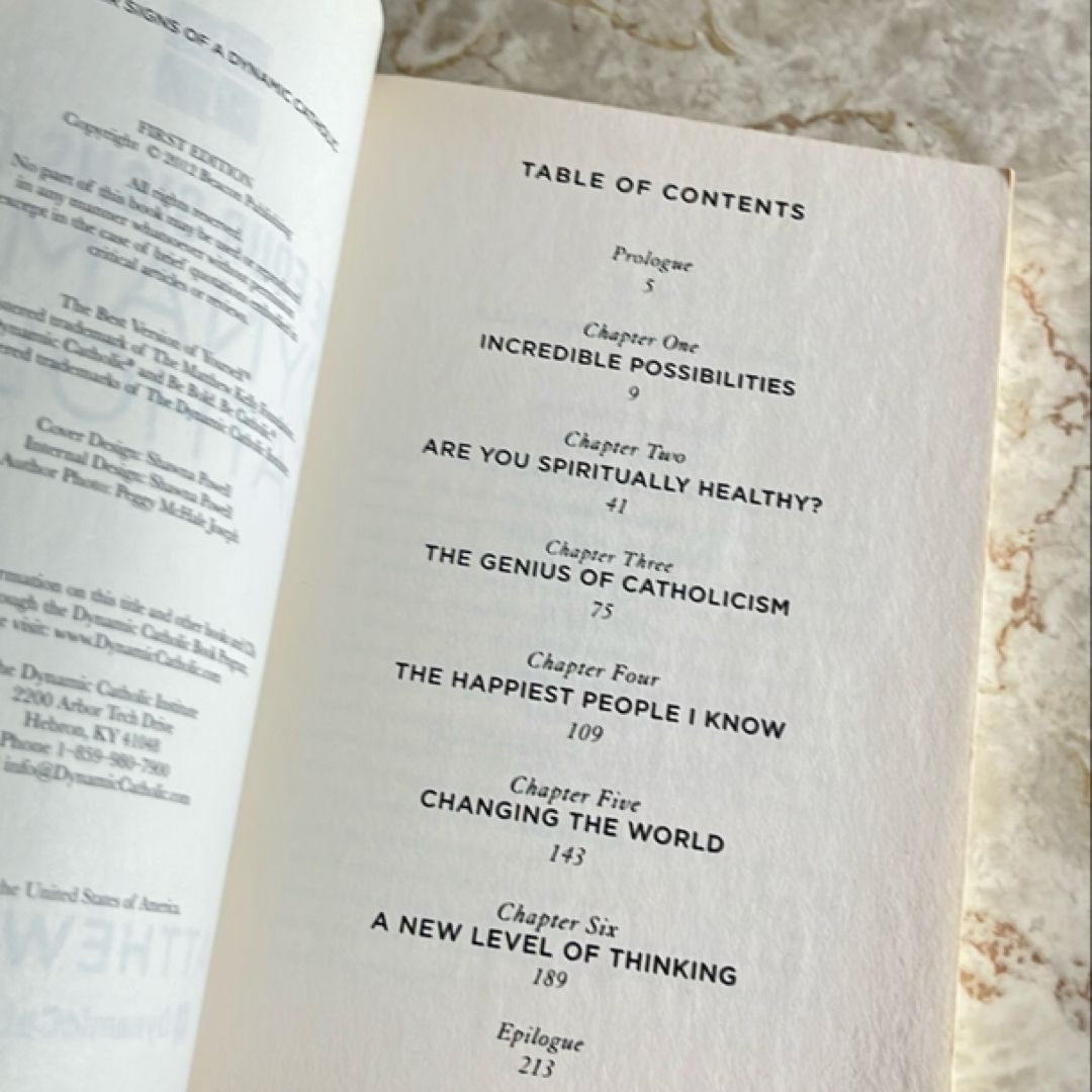 The Four Signs of a Dynamic Catholic by | PangoBooks