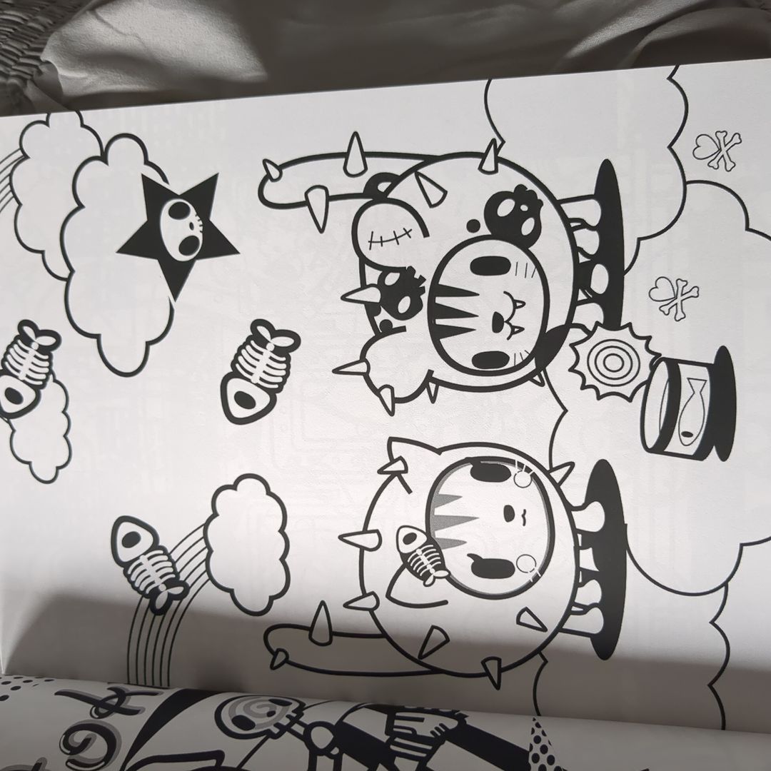 Tokidoki Color Ink Book by A Brothers Washburn Production