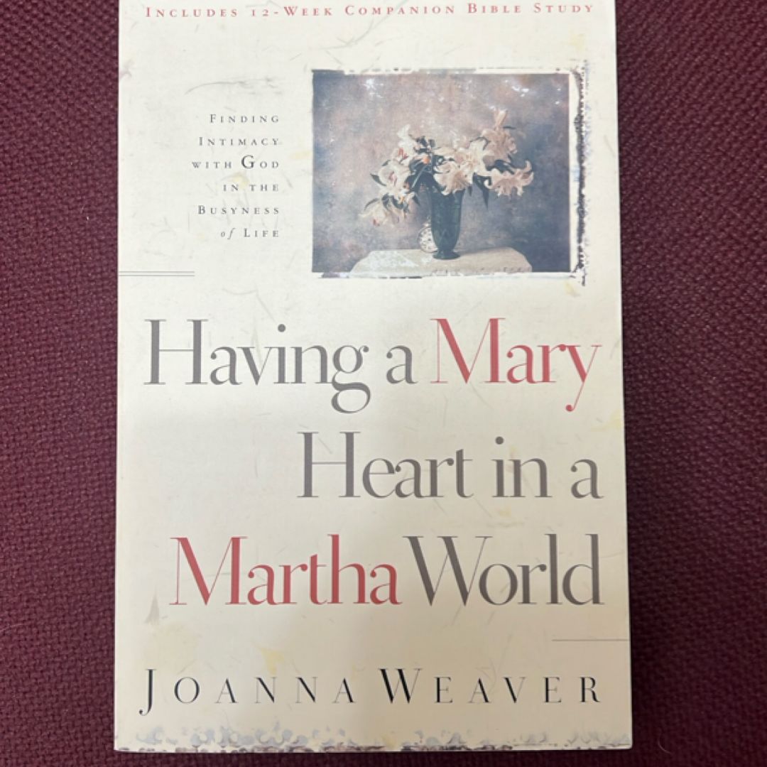 Having a Mary Heart in a Martha World