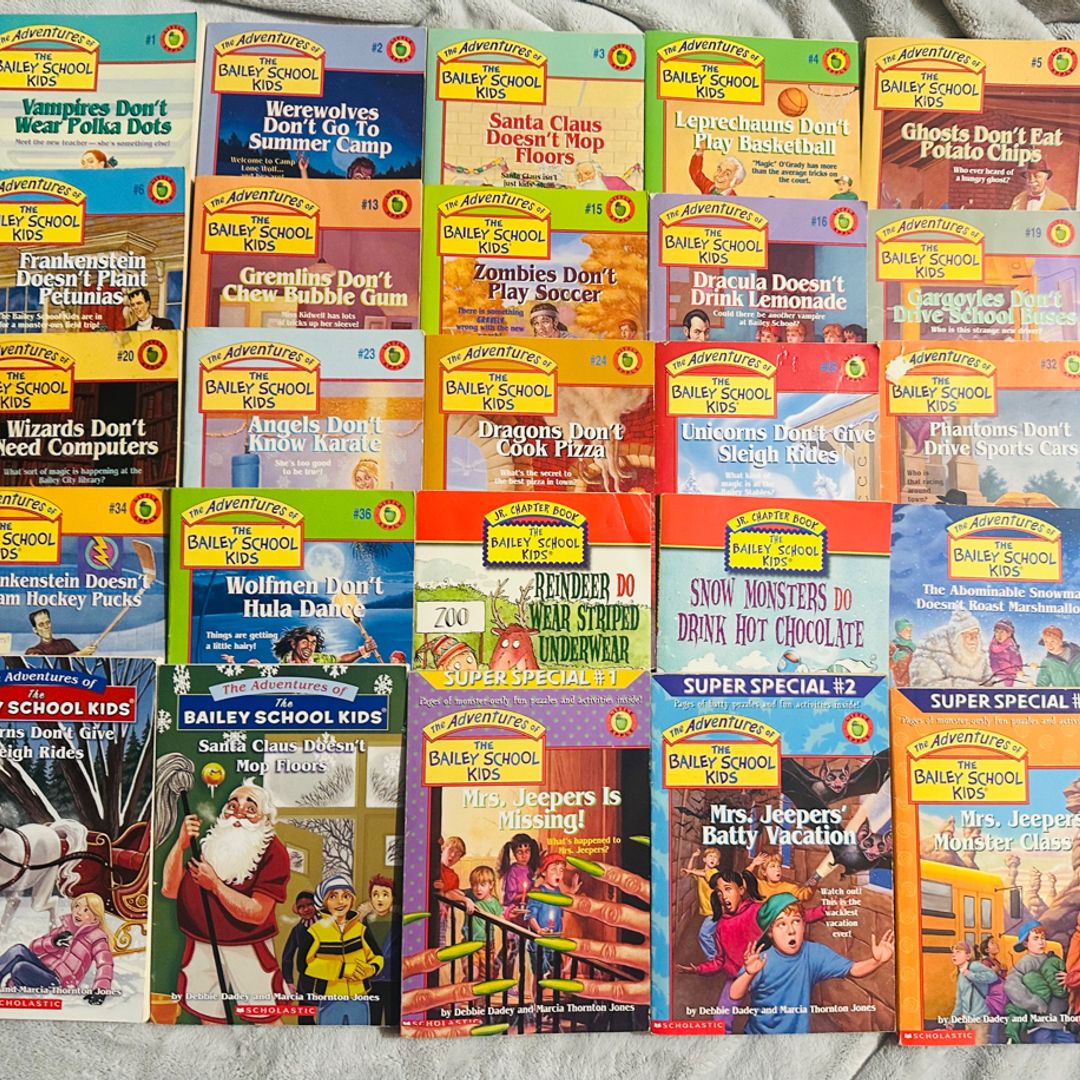 Lot of 25 Vintage Bailey School Kids Books. No Duplicates