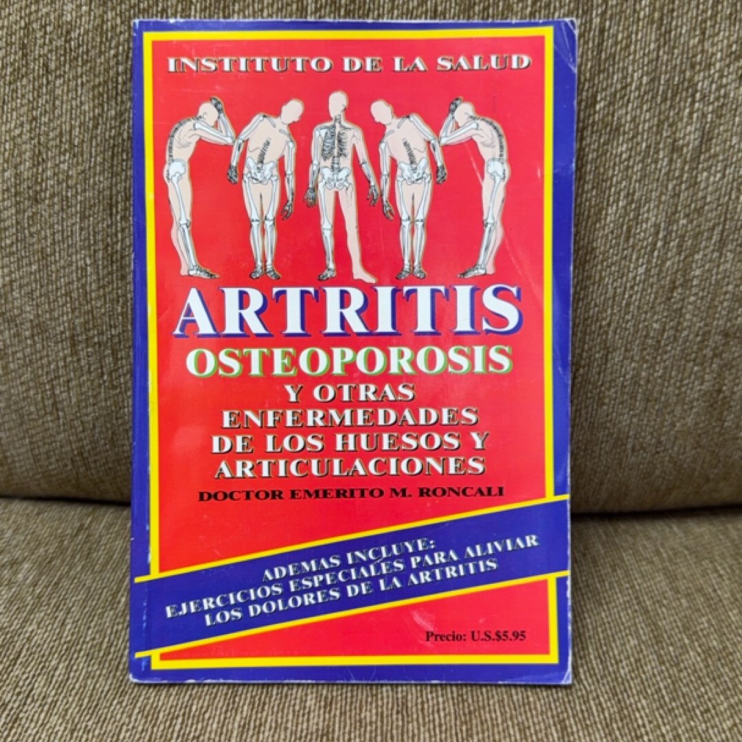 Artritis Osteoporosis in Spanish Language