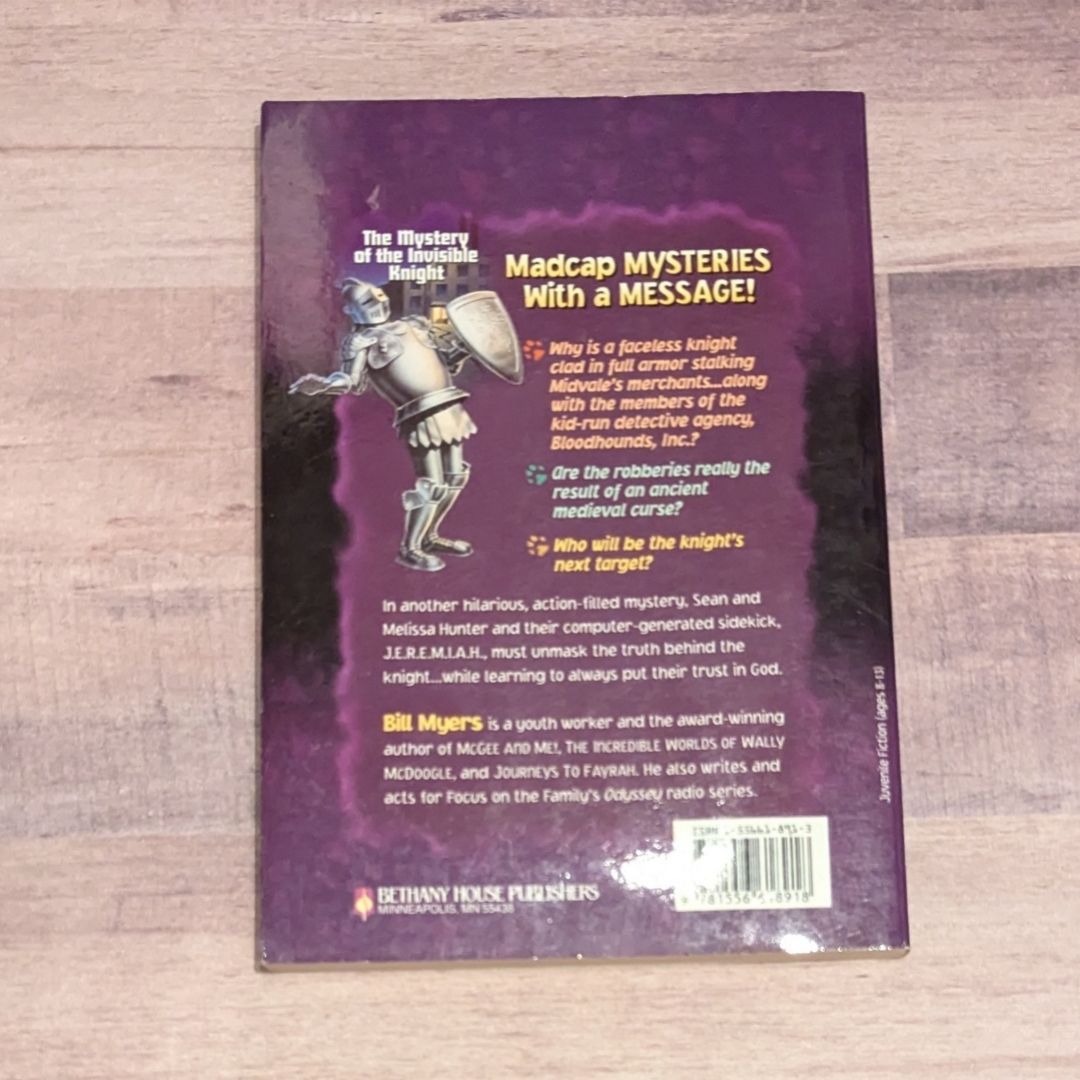 The Mystery of the Invisible Knight by Bill Myers
