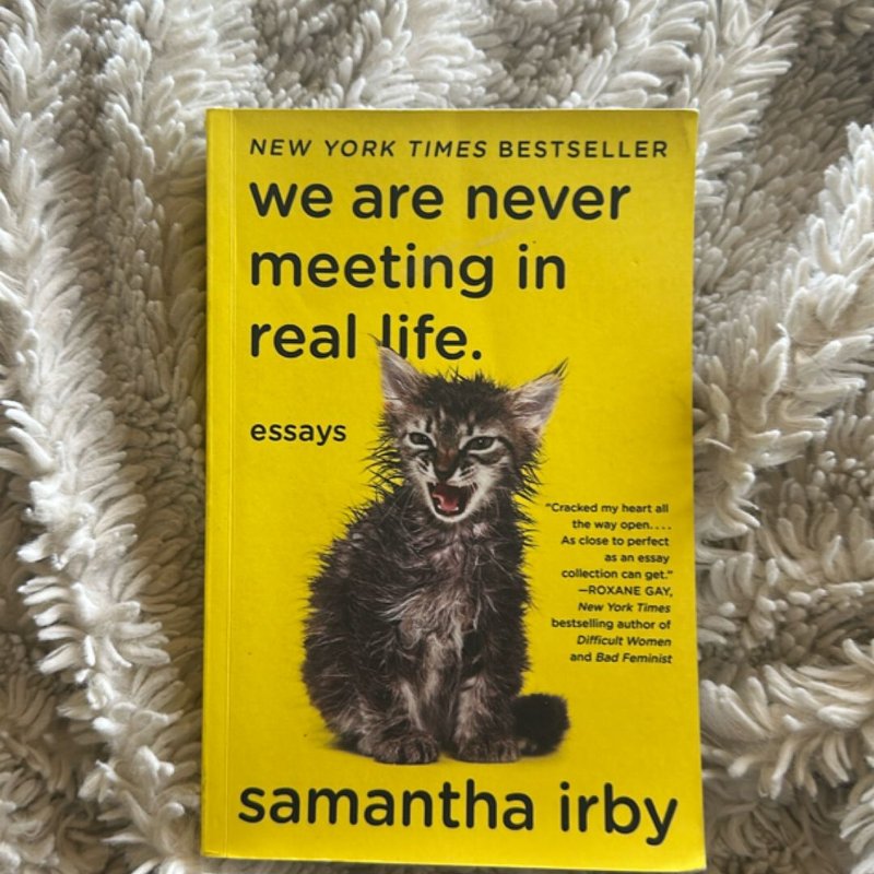 We Are Never Meeting in Real Life