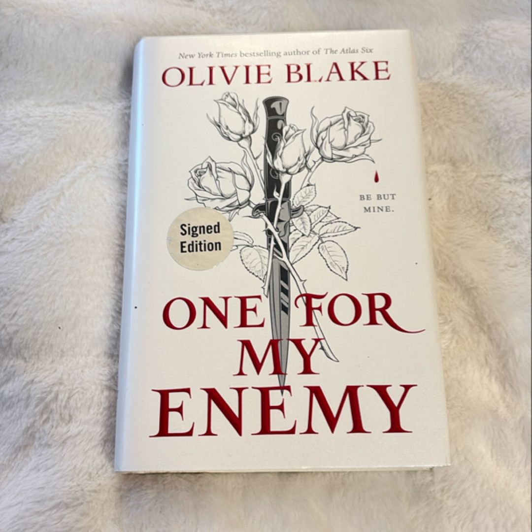 One for My Enemy SIGNED
