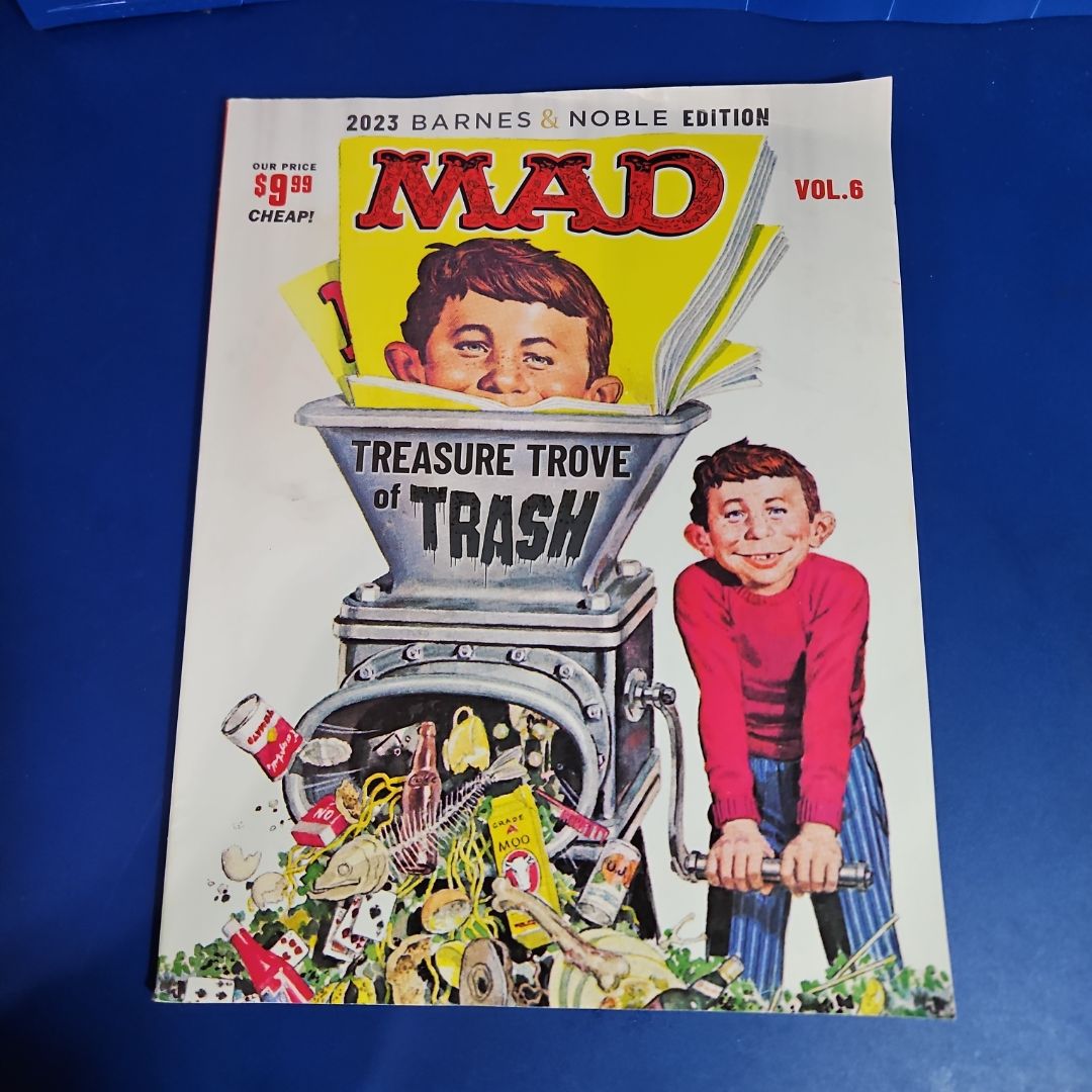 MAD MAGAZINE #06  Jul/AUG 2023: A TREASURE TROVE OF TRASH