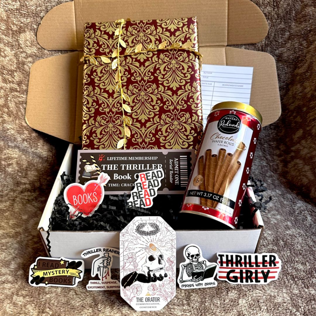 Thriller *themed* Blind Date with a Book Box