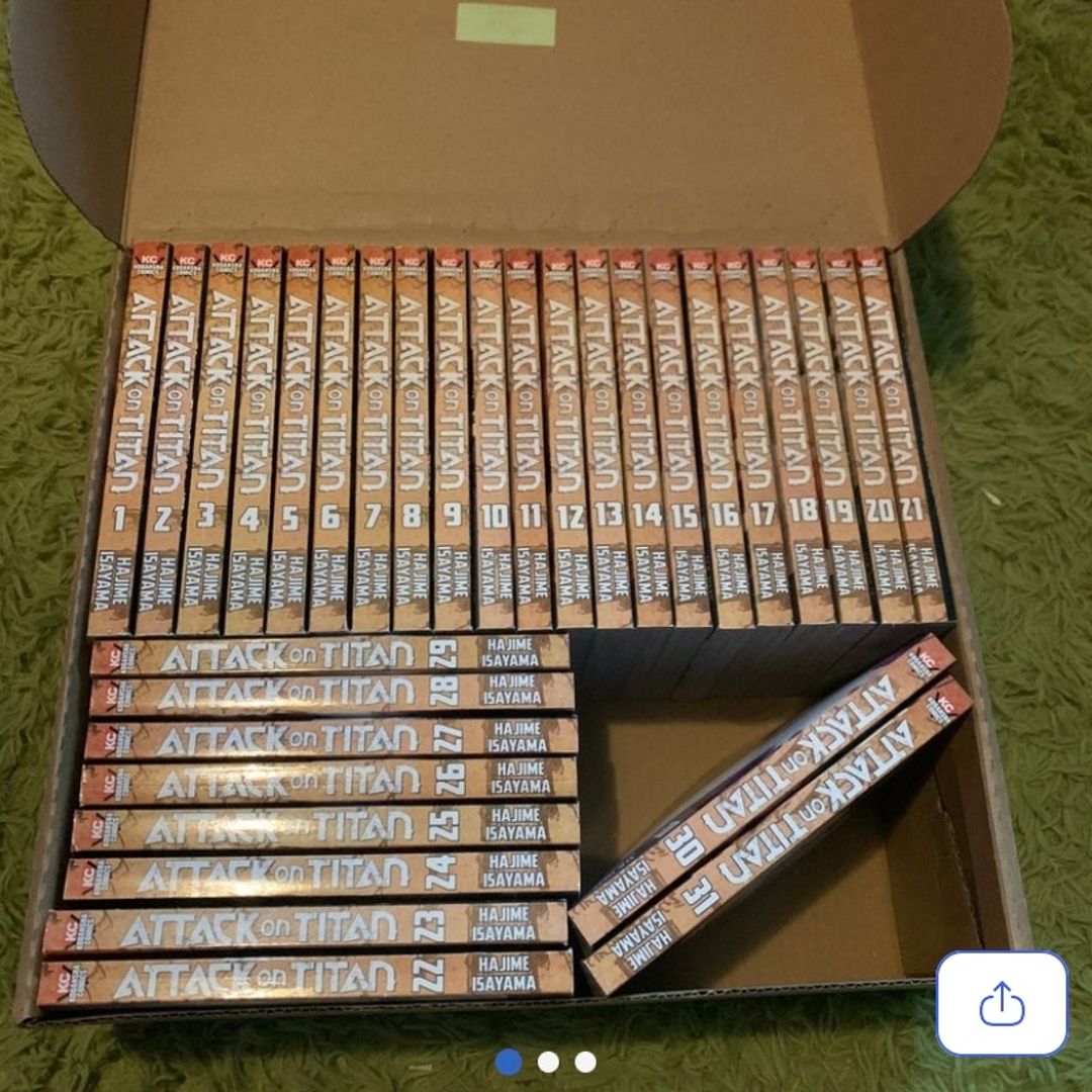 Attack on Titan (box set Vol.1-15)