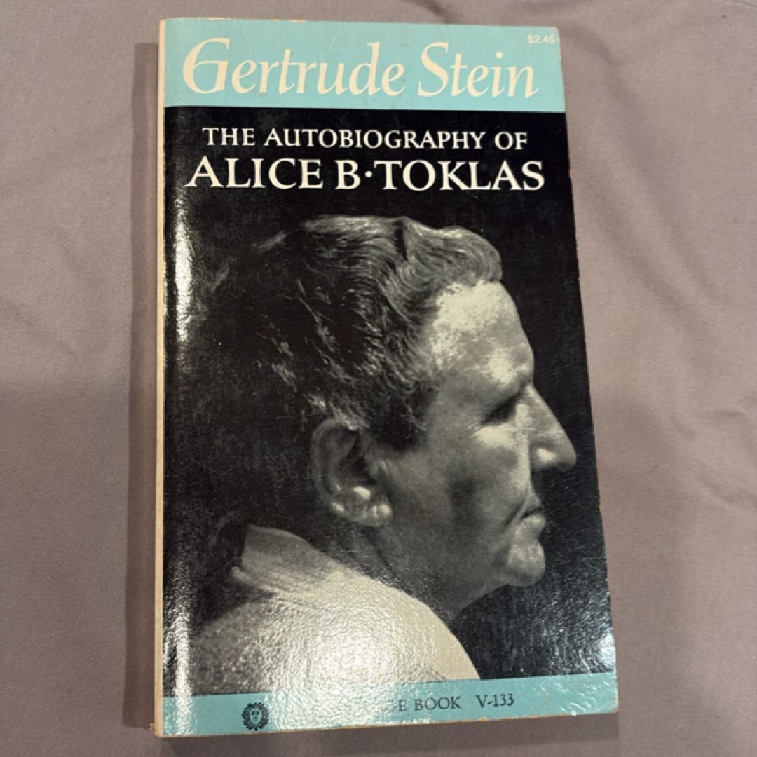 The Autobiography of Alice B  Toklas