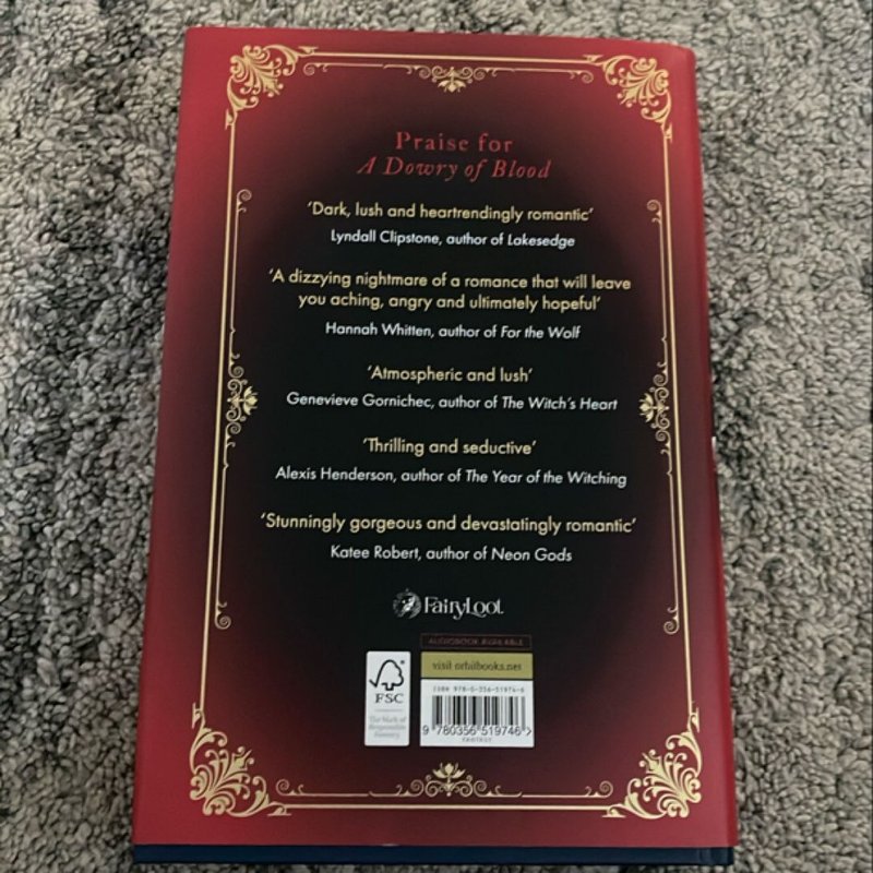A Dowry of Blood (Fairyloot Edition)