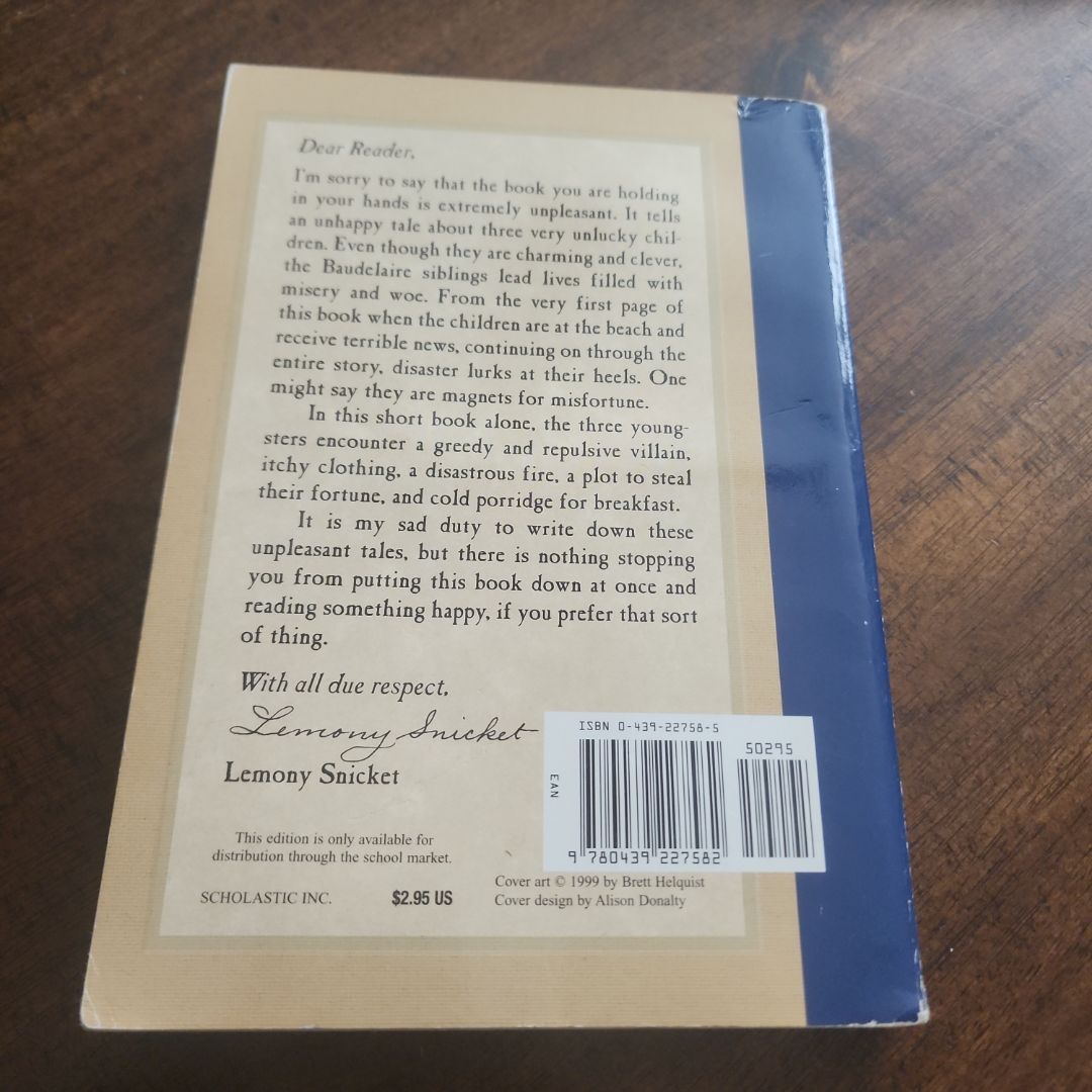 The Bad Beginning