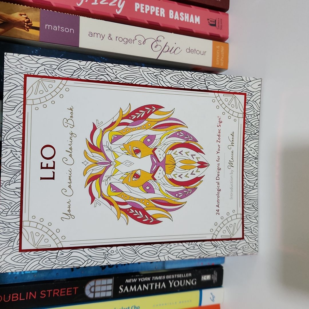 Leo: Your Cosmic Coloring Book
