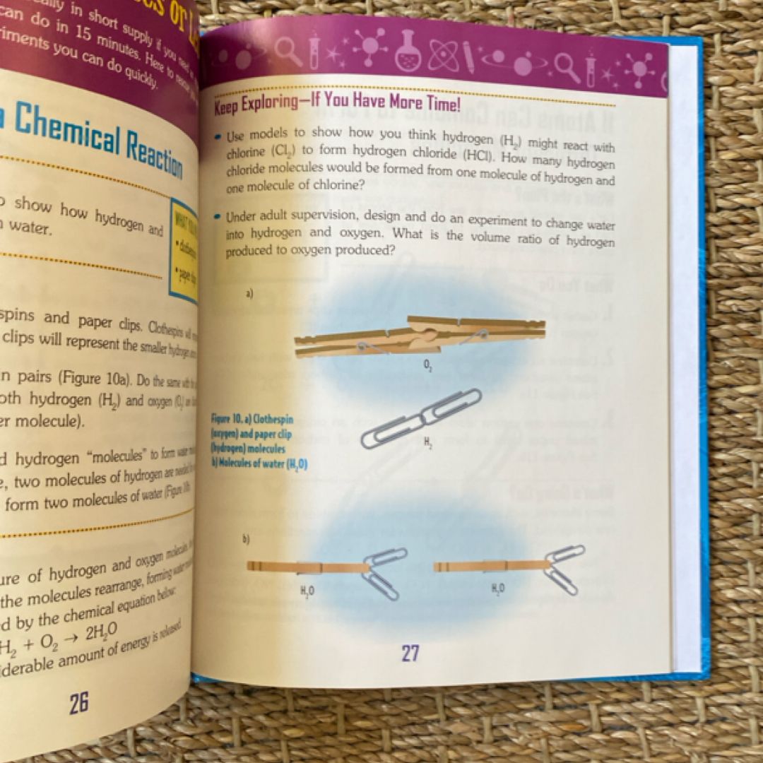 Atoms and Molecules Experiments Using Ice, Salt, Marbles, and More