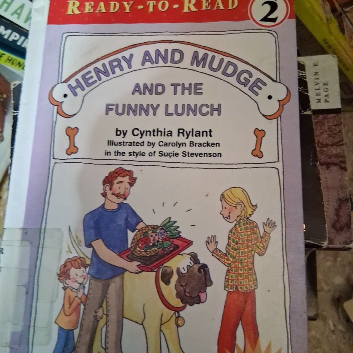 Henry and Mudge and the Funny Lunch by Cynthia Rylant, Suçie Stevenson