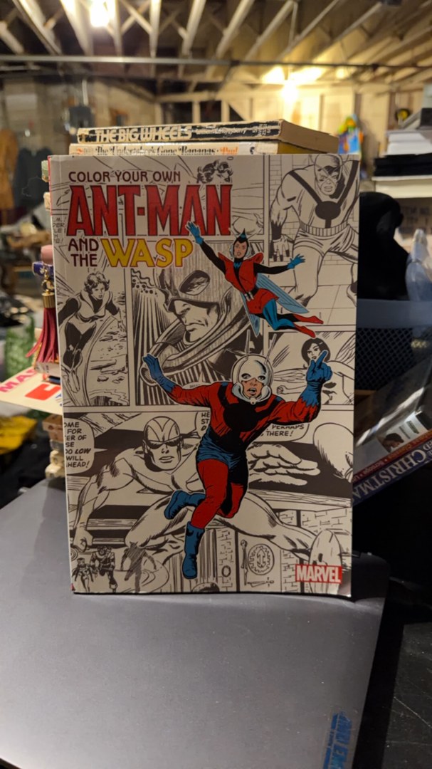 Color Your Own Ant-Man and the Wasp