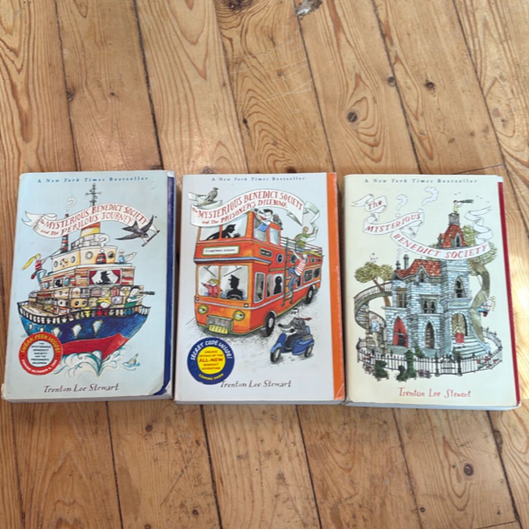 The Mysterious Benedict Society3 BOOK BUNDLE
