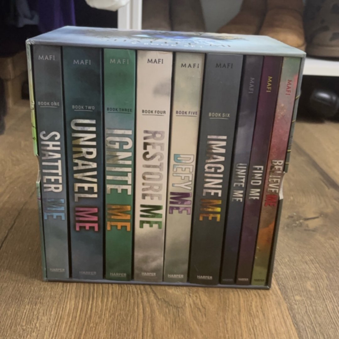 By Tahereh Mafi | New 9 Books Box Set (Unite Me, Believe Me, Imagine Me, Find Me, Unravel Me, Unravel Me, Defy Me, Restore Me, Ignite Me, Shatter Me)