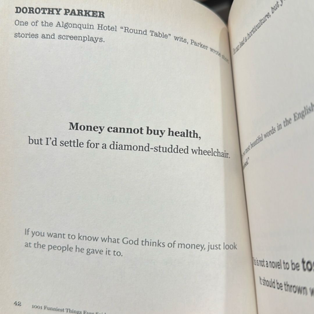 1001 Funniest Things Ever Said by Steven D. Price