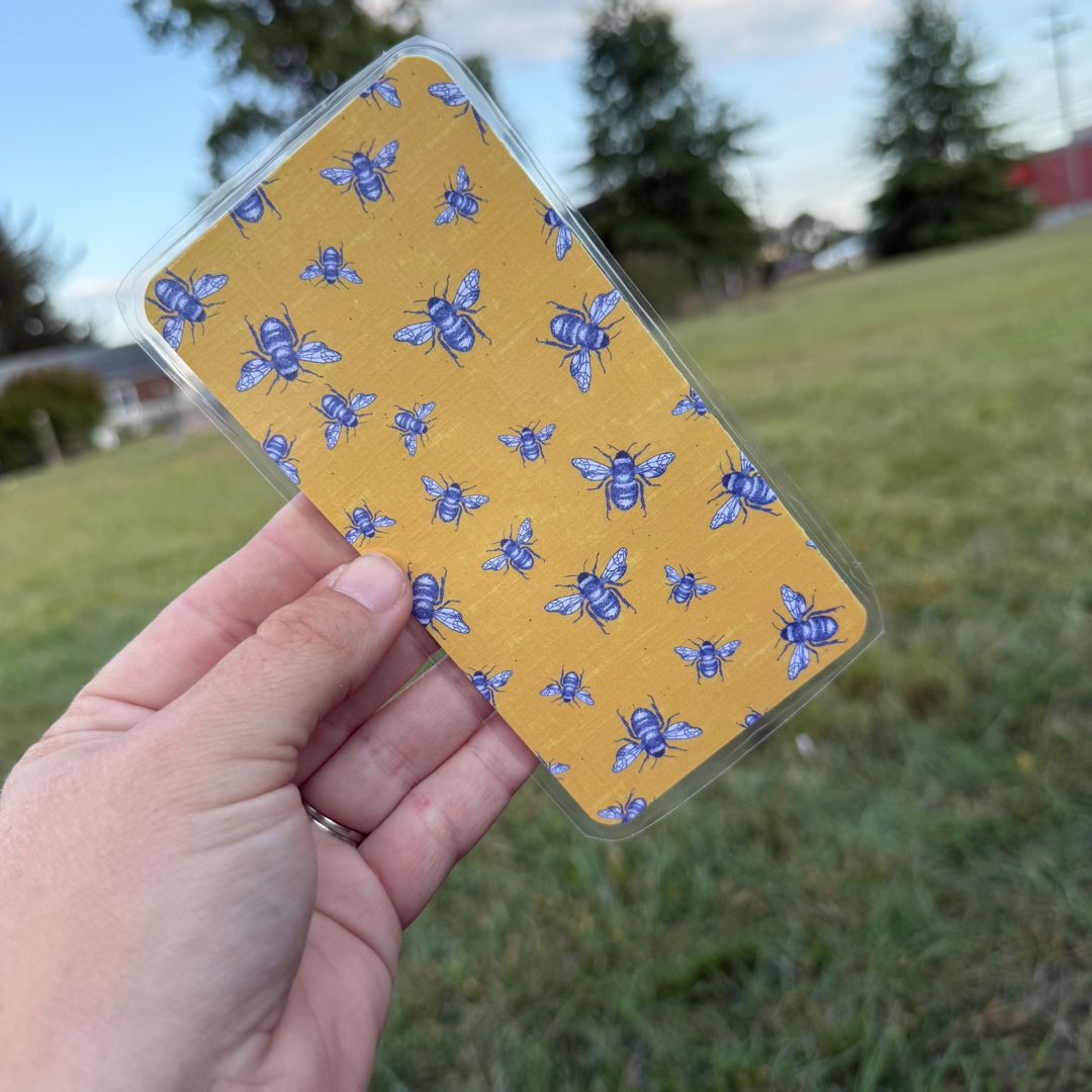 Sweet Bee handmade bookmark
