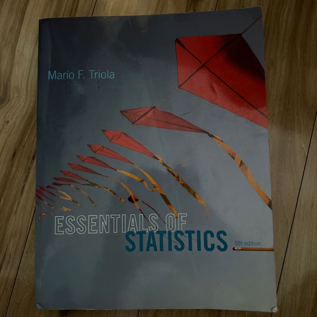 Essentials of Statistics