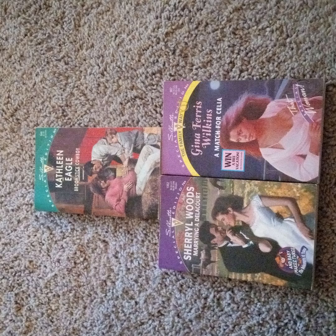Silhouette Special Edition 3 Book Bundle 