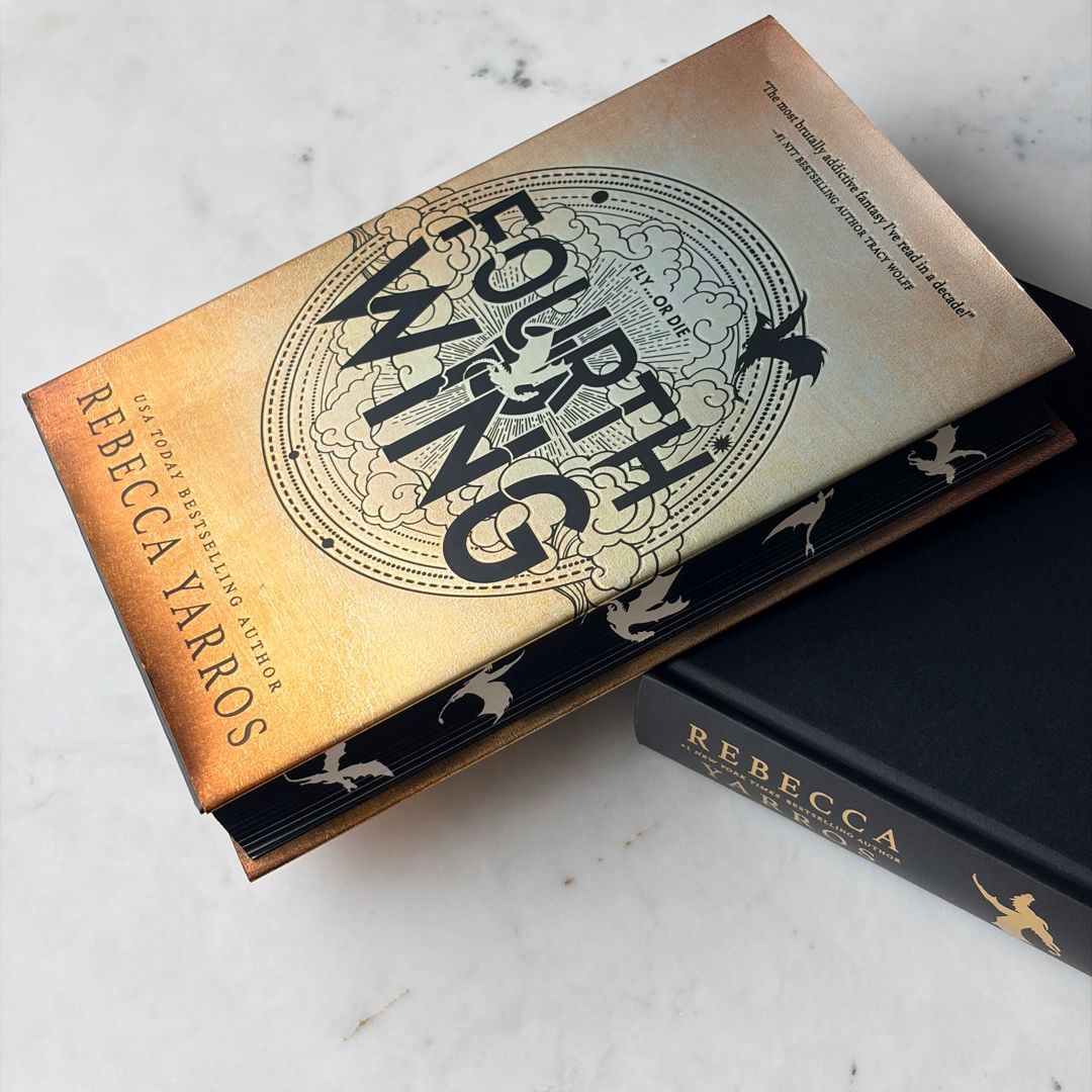 Fourth Wing (First Edition Dragon Sprayed Edges)