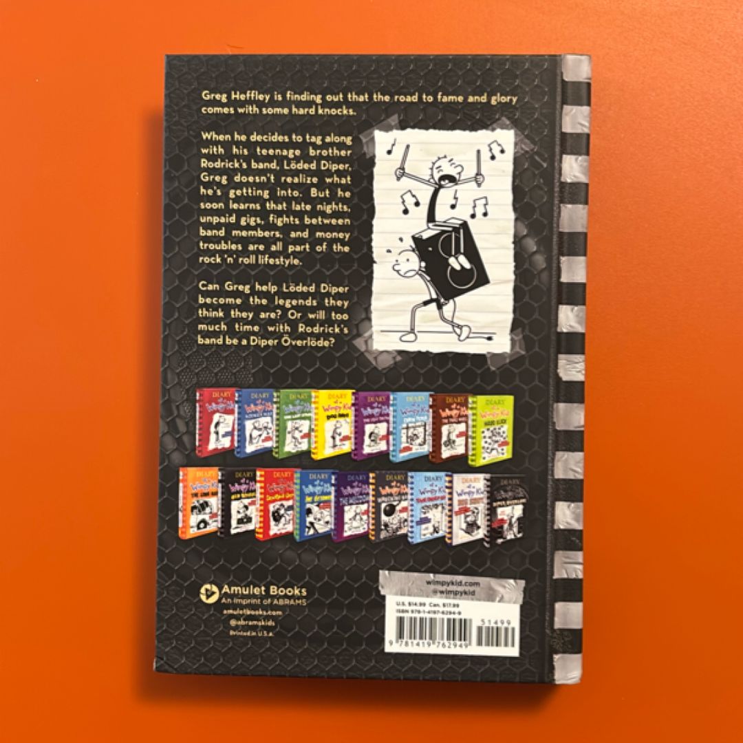 Diper Överlöde (Diary of a Wimpy Kid Book 17) - Signed by author