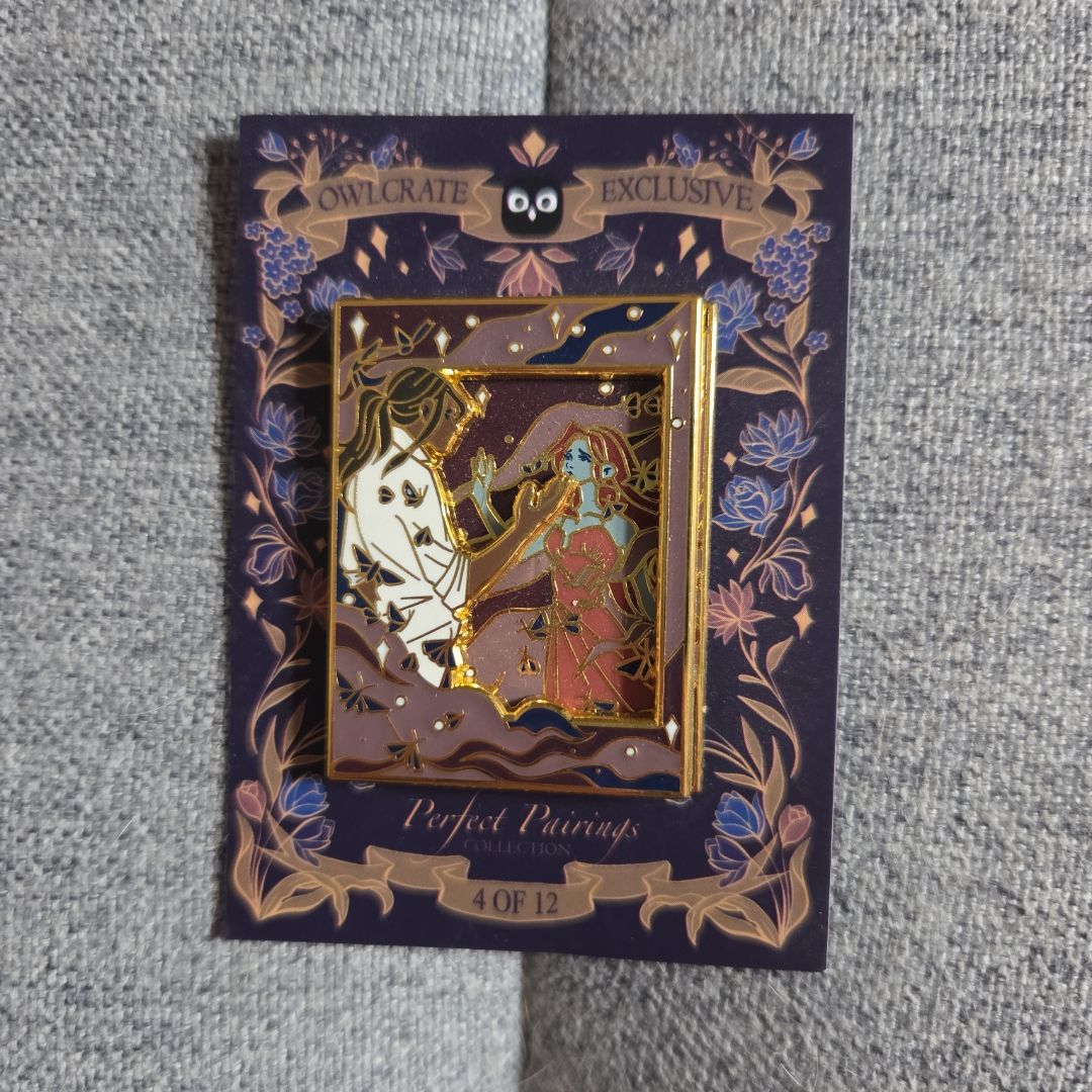 Strange the Dreamer Owlcrate Pin