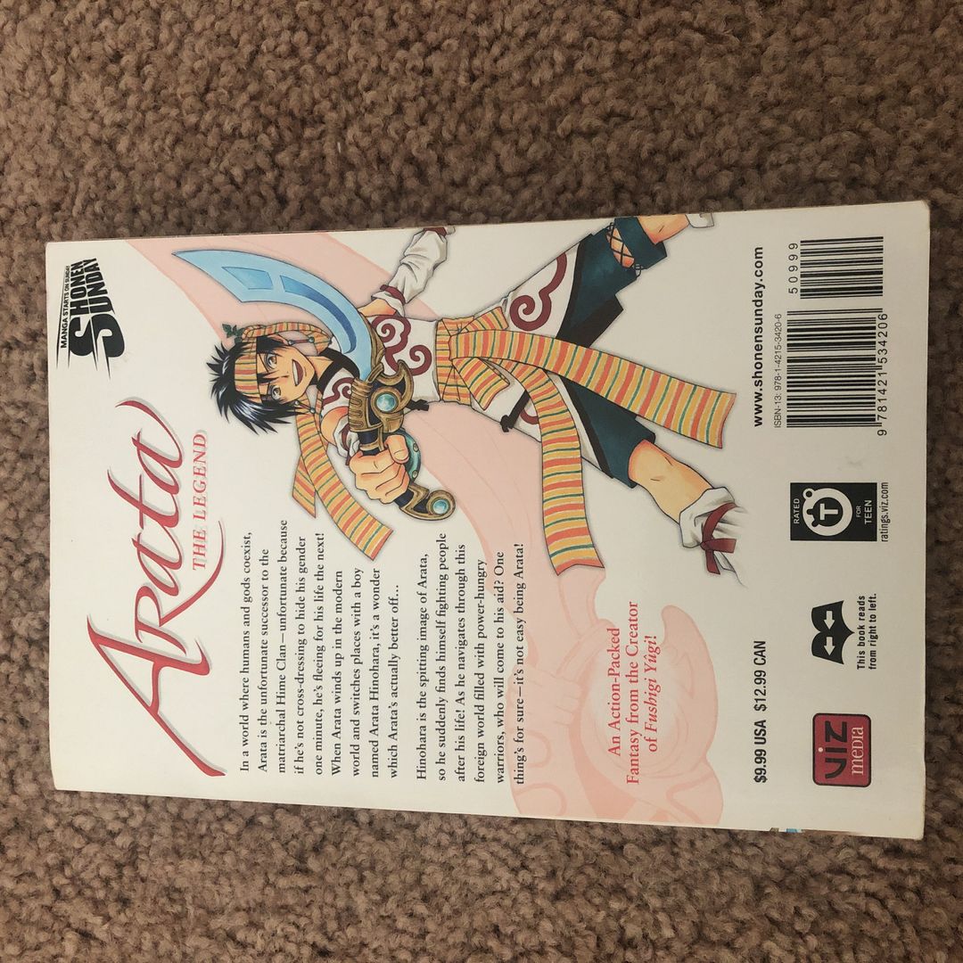 Arata: the Legend, Vol. 1