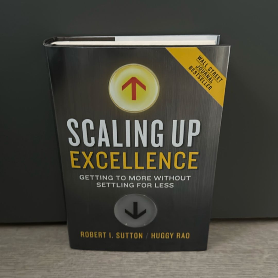 Scaling up Excellence