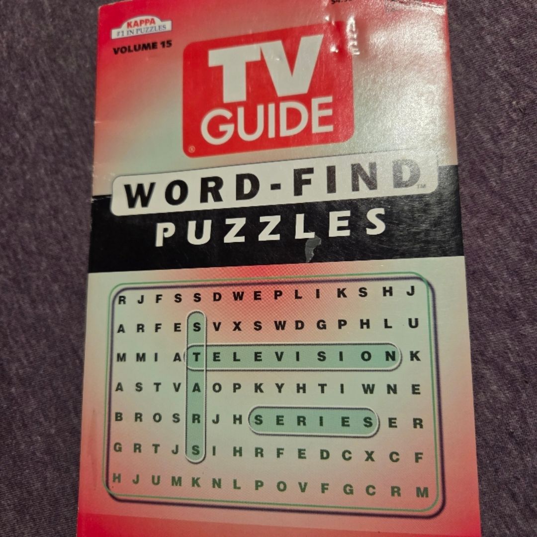 TV Guide: Word-Find Puzzles (Vol. 15)
