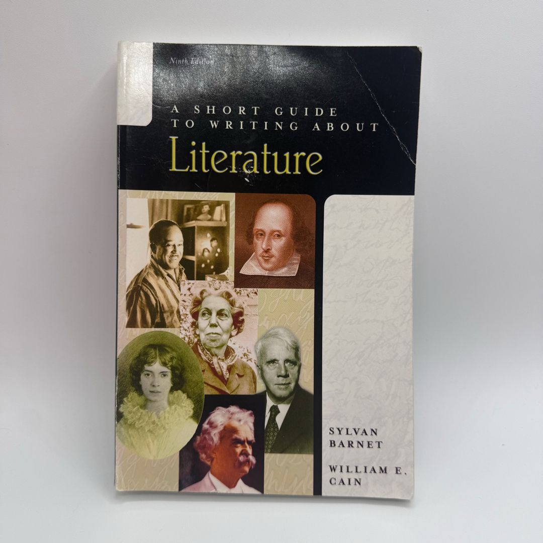 Writing about Literature