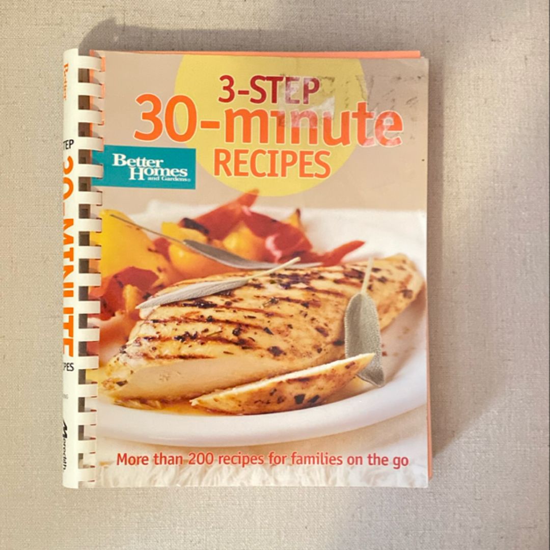 3-Step 30-Minute Recipes