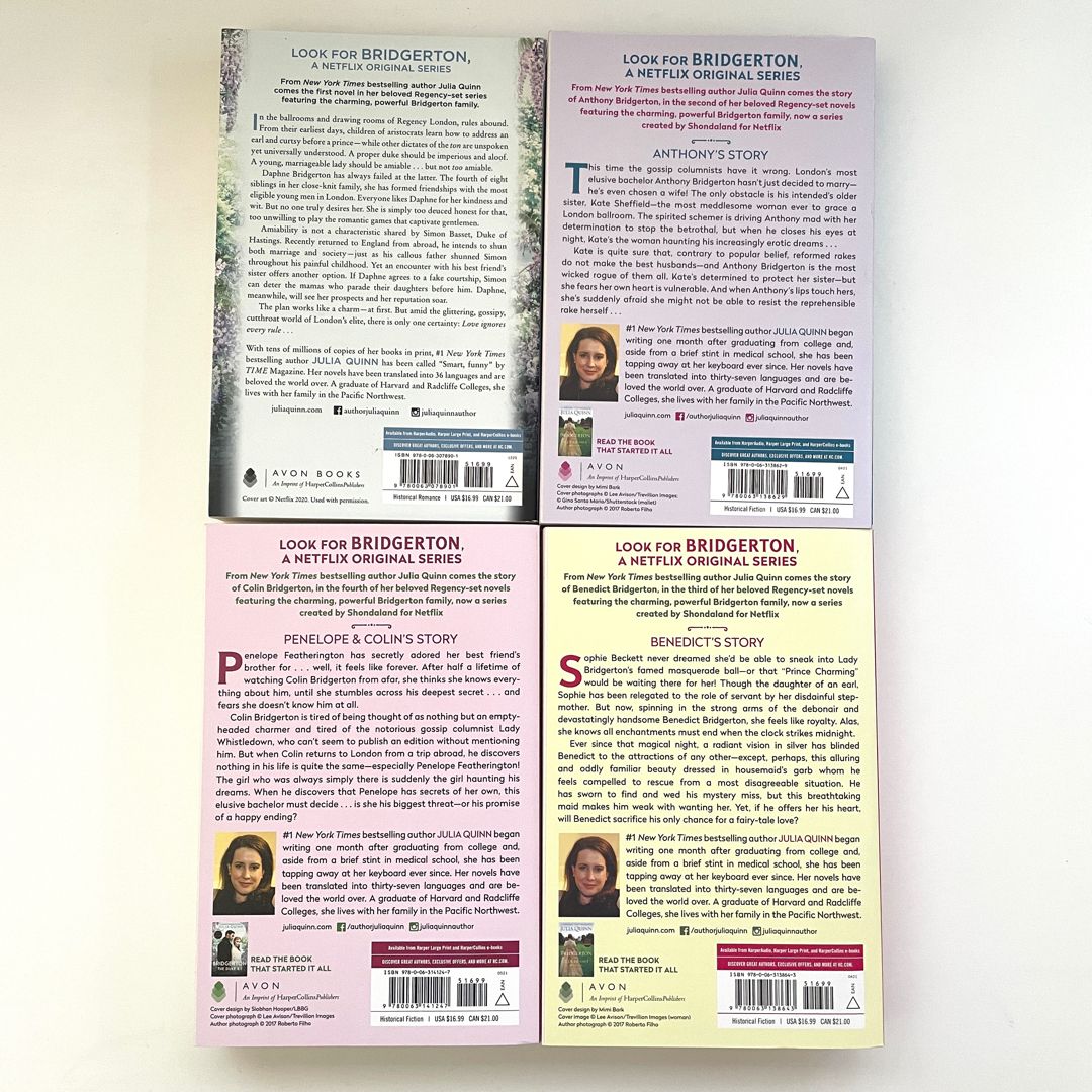 Bridgerton Books 1-4