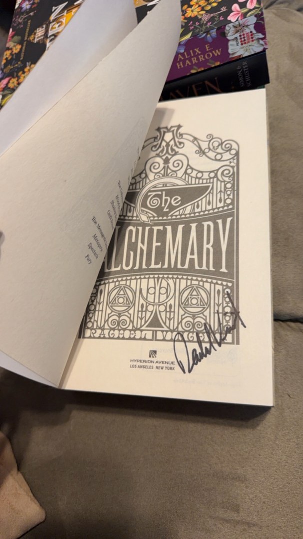 SIGNED 4 Book Bundle - Thr Alchemary, The Fair | PangoBooks