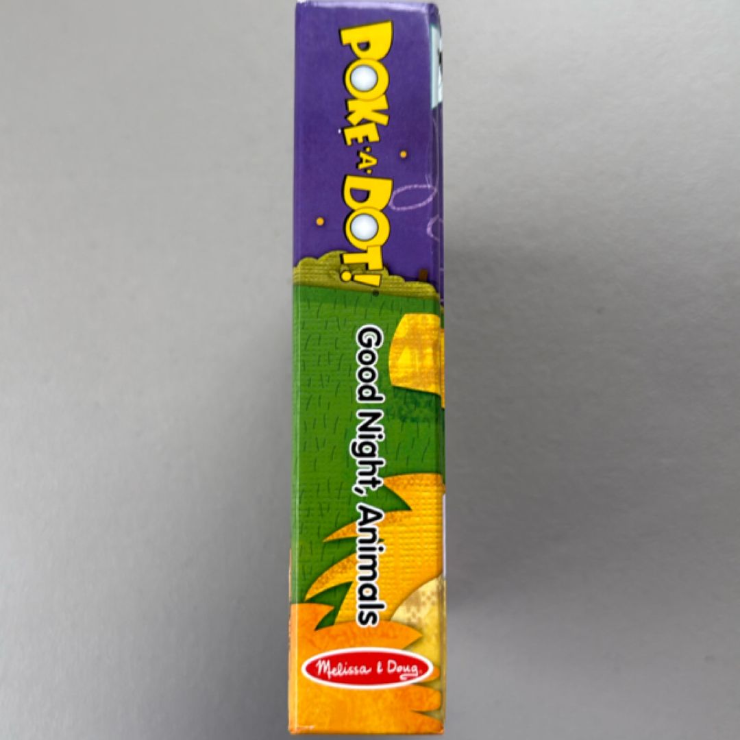 Poke-A-Dot! Goodnight, Animals