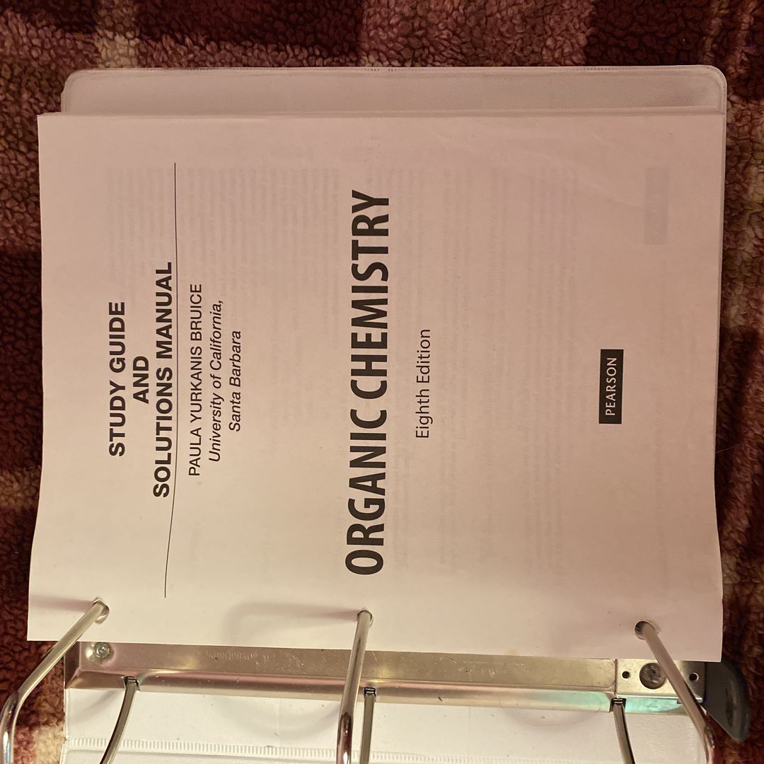 Student Study Guide and Solutions Manual for Organic Chemistry by Paula ...