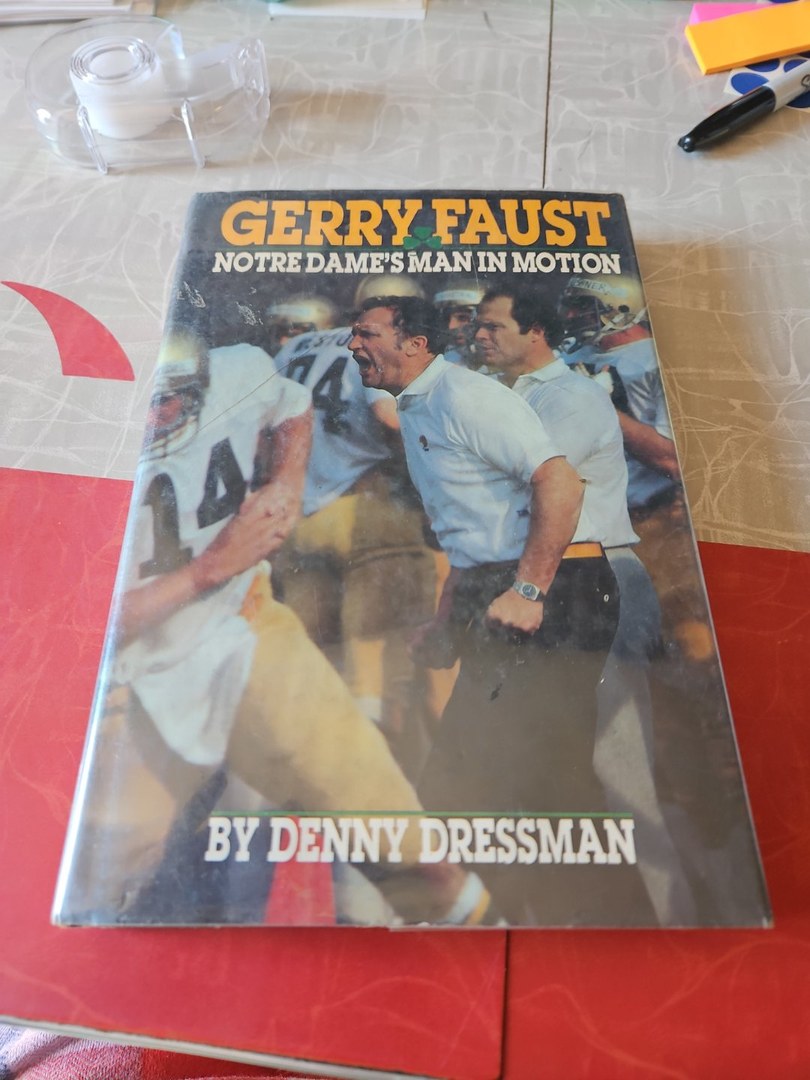 Gerry Faust Notre Dames Man In Motion